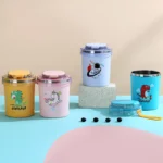 2 in 1 kids soup vacuum cup