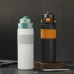 Sparkling Stainless Steel 2in1 Vacuum Bottle & Flask-800ml