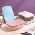 Stylish 4 Compartment Bento Lunch Box 750ml