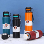Stainless Steel Flask with Vacuum Cup 800ml