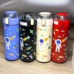 Space Theme Water Bottles with Sipper