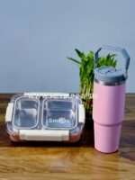 Combo 7: Bento Lunch Box + Hydra Tumbler