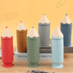 Silicone Pencil Shape Stationary Pouch For Kids