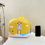 3D Space themed hard shell backpack for kids